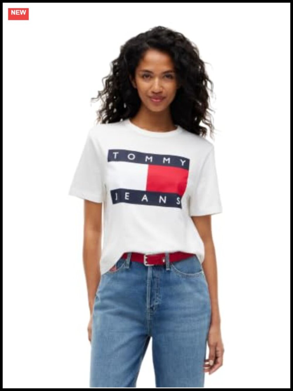 Women's Short Sleeve Cotton Graphic Tee Boxy Fit Casual Top